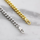 Stylish Anniversary Gift For Him, Cuban Link Chain, Meaningful Jewelry for Him, Happy Anniversary